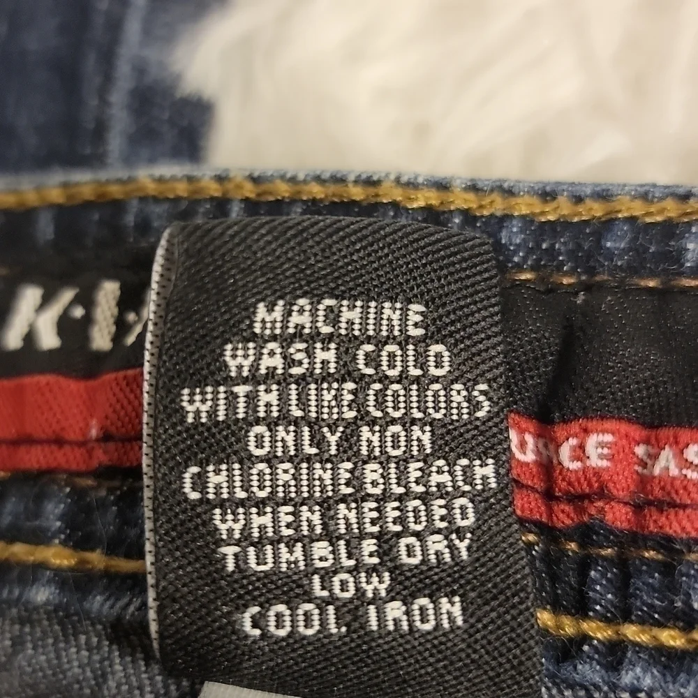 KIKIT Jeans Maurice Sasson Cuffed Size 4 Excellent Like New Conditon